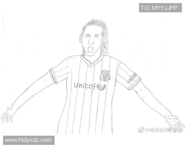 简单易学的足球明星简笔画教程让你轻松描绘偶像风采